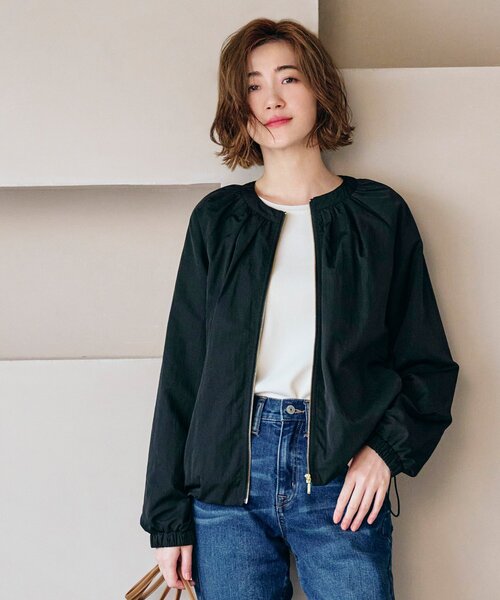 grove（グローブ）の「◇ギャザータフタブルゾン（ブルゾン）」 - WEAR