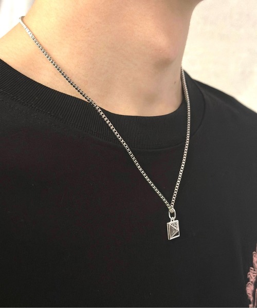 blatto（ブラット）の「【blatto 925silver】925シルバートップ デザインネックレス blat-ne-1（ネックレス・メンズ・シルバー・FREE）」の6枚目の写真