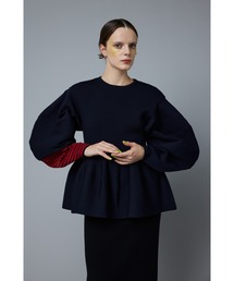 Color block flared tops (カラーブロックフレアートップス)