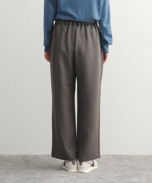 URBAN RESEARCH DOORS（アーバンリサーチドアーズ）の「メランジツイルイージーパンツ（その他パンツ・レディース・チャコールグレー/ブラウン・SMALL/MEDIUM）」の6枚目の写真