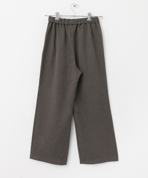 URBAN RESEARCH DOORS（アーバンリサーチドアーズ）の「メランジツイルイージーパンツ（その他パンツ・レディース・チャコールグレー/ブラウン・SMALL/MEDIUM）」の12枚目の写真