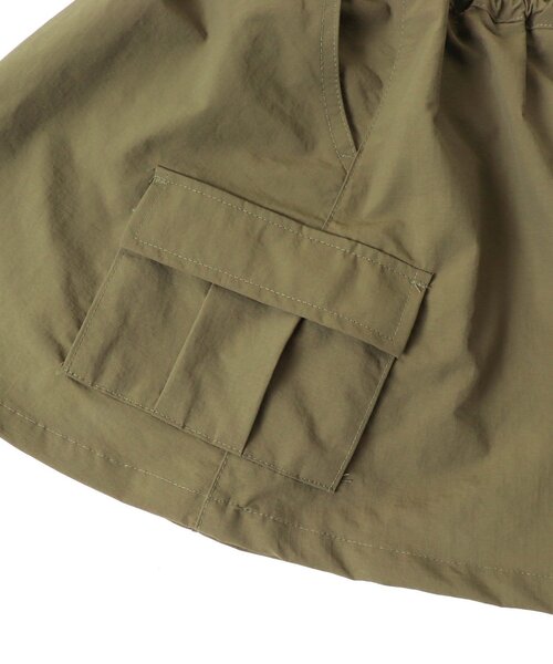 BREEZE（ブリーズ）の「ウエストコードカーゴスカート（スカート・キッズ・ネイビー/カーキ・100/110/90/130/140/120）」の3枚目の写真