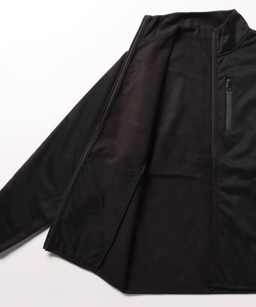 STYLEBLOCK（スタイルブロック）の「防風カット止水ZIPブルゾン（ブルゾン・メンズ・ヘザーチャコール/ブラック/杢グレー/ネイビー・L/M）」の5枚目の写真