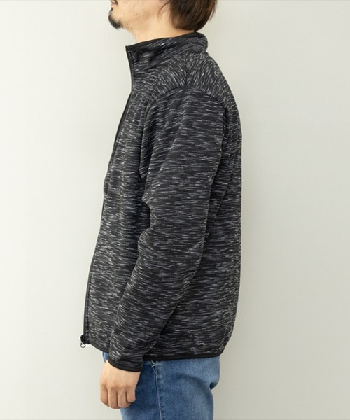 STYLEBLOCK（スタイルブロック）の「防風カット止水ZIPブルゾン（ブルゾン・メンズ・ヘザーチャコール/ブラック/杢グレー/ネイビー・L/M）」の11枚目の写真