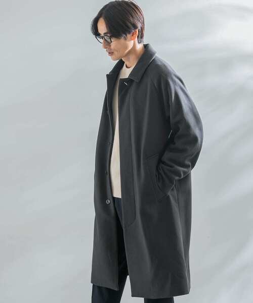 URBAN RESEARCH ROSSO MEN（アーバンリサーチロッソメン）の「『XLサイズあり』Bellandiメルトンバルマカーンコート（その他アウター・メンズ・ブラック/モカ/チャコールグレー・X-LARGE/LARGE/MEDIUM）」の5枚目の写真
