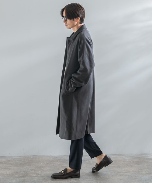 Bellandi メルトンバルマカーンコート アーバンリサーチロッソ セール】『XLサイズあり』Bellandiメルトンバルマカーンコート