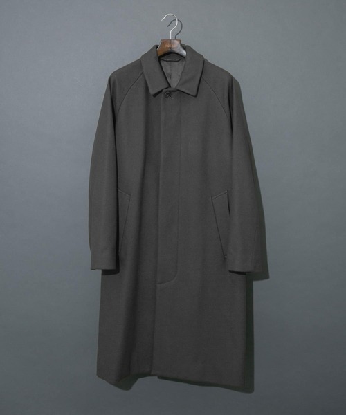 URBAN RESEARCH ROSSO MEN（アーバンリサーチロッソメン）の「『XLサイズあり』Bellandiメルトンバルマカーンコート（その他アウター・メンズ・ブラック/モカ/チャコールグレー・X-LARGE/LARGE/MEDIUM）」の20枚目の写真