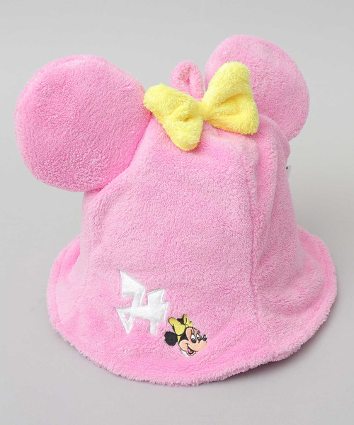 Disney(ディズニー)の「ディズニーキャラクターズ サウナハット(ミッキーマウス ミニーマウス ドナルドダック クマのプーさん リトル・グリーン・メン)(ハット・レディース・イエロー/グリーン/ピンク/ホワイト/グリーン系その他/ブラック・FREE)」の21枚目の写真