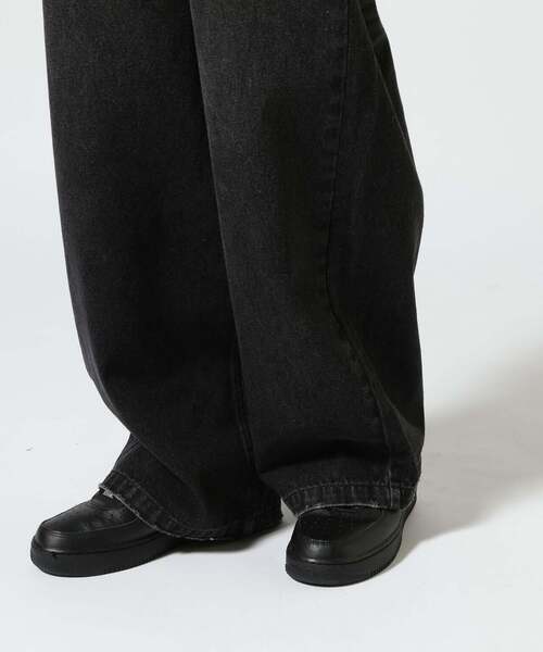 WHITELAND（ホワイトランド）の「WHITELAND/ホワイトランド/WIDE DENIM（デニムパンツ・メンズ・ブラック/その他4・M/L/XS）」の10枚目の写真