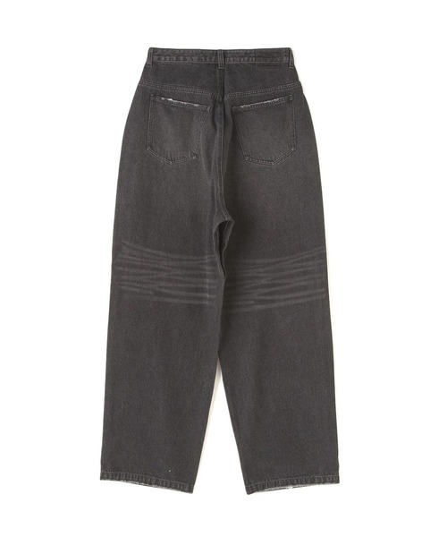 WHITELAND（ホワイトランド）の「WHITELAND/ホワイトランド/WIDE DENIM（デニムパンツ・メンズ・ブラック/その他4・M/L/XS）」の12枚目の写真