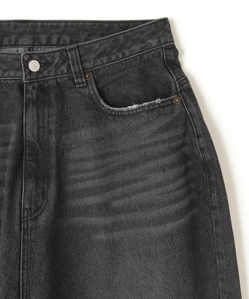 WHITELAND（ホワイトランド）の「WHITELAND/ホワイトランド/WIDE DENIM（デニムパンツ・メンズ・ブラック/その他4・M/L/XS）」の14枚目の写真
