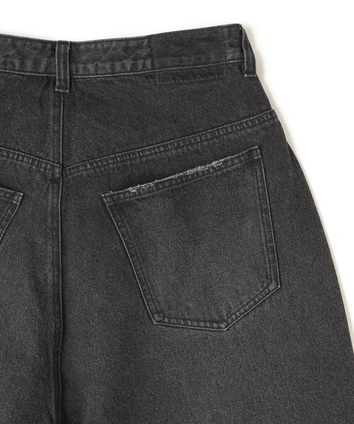 WHITELAND（ホワイトランド）の「WHITELAND/ホワイトランド/WIDE DENIM（デニムパンツ・メンズ・ブラック/その他4・M/L/XS）」の18枚目の写真