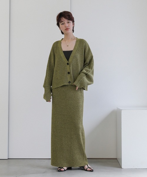 ＊新品未開封＊メランジ ホットモコ カーディガン + ロングパンツ 上下 セット 最終価格＊メランジ ホットモコ カーディガン ロングパンツ 上下