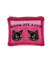 Casselini × Ray BEAMS / 別注 チュール 刺繍 ポーチ