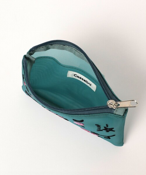 Casselini × Ray BEAMS / 別注 チュール 刺繍 ポーチ（ポーチ）｜Ray