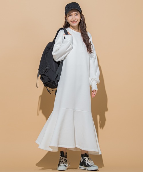 VICKY(ビッキー)の「【KOREAN ITEM】防水防汚巾着リュック(バックパック/リュック・レディース・ブラック/オフホワイト・FREE)」の12枚目の写真
