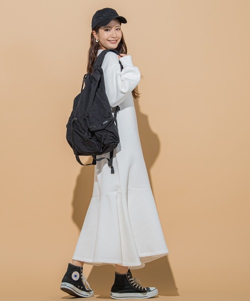VICKY(ビッキー)の「【KOREAN ITEM】防水防汚巾着リュック(バックパック/リュック・レディース・ブラック/オフホワイト・FREE)」の13枚目の写真