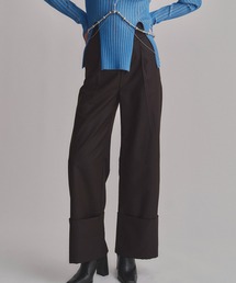 【led.tokyo】HIGH WAIST SLACKS PT