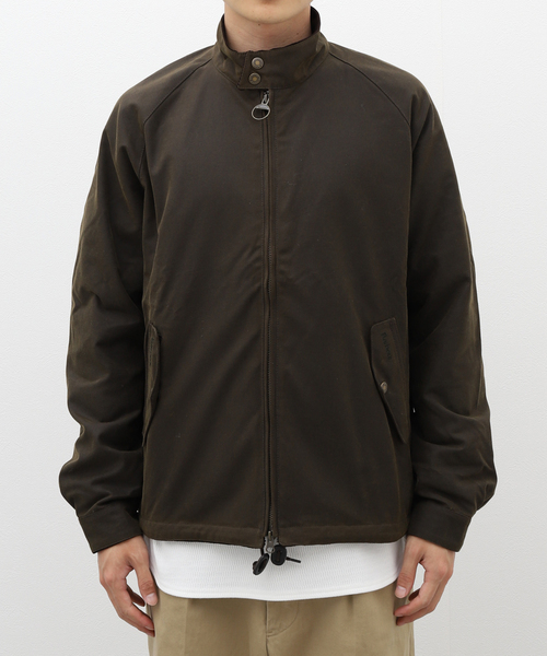 Barbour x Baracuta】 Brown Wax G4（ブルゾン）｜Barbour