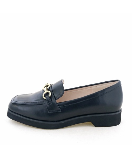 byあしながおじさん(バイアシナガオジサン)の「晴雨兼用|ビットローファー 8750427(ローファー・レディース・ブラック/ピンク/アイボリー/グレイッシュベージュ/ダークブラウン/ダークベージュ・23.0cm/23.5cm/22.5cm/24.0cm/24.5cm)」の12枚目の写真