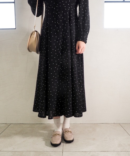 byあしながおじさん(バイアシナガオジサン)の「晴雨兼用|ビットローファー 8750427(ローファー・レディース・ブラック/ピンク/アイボリー/グレイッシュベージュ/ダークブラウン/ダークベージュ・23.0cm/23.5cm/22.5cm/24.0cm/24.5cm)」の16枚目の写真