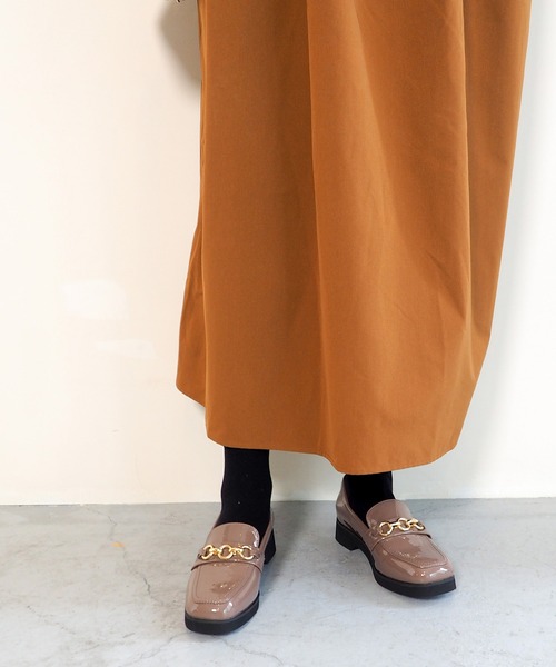 byあしながおじさん(バイアシナガオジサン)の「晴雨兼用|ビットローファー 8750427(ローファー・レディース・ブラック/ピンク/アイボリー/グレイッシュベージュ/ダークブラウン/ダークベージュ・23.0cm/23.5cm/22.5cm/24.0cm/24.5cm)」の20枚目の写真