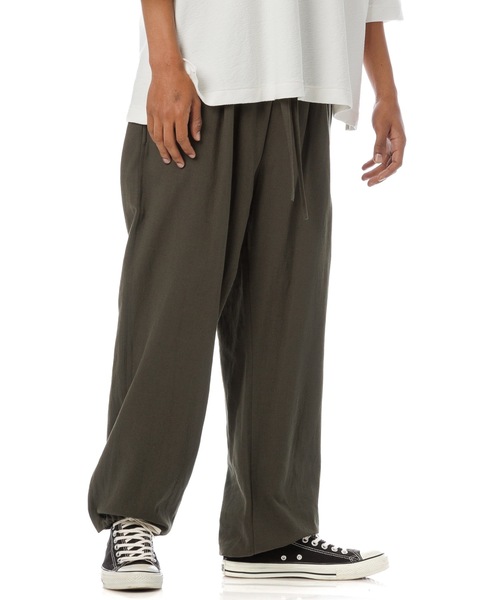 Sandinista（サンディニスタ）の「Cotton/Hemp Easy Pants / ヘンプイージーパンツ（その他パンツ・メンズ・ブラック/オリーブ/ベージュ・SMALL/MEDIUM/LARGE）」の18枚目の写真