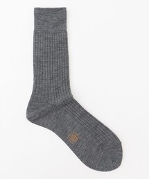 J.PRESS（ジェイプレス）の「【カジュアル】ウールリブソックス（ソックス/靴下）」