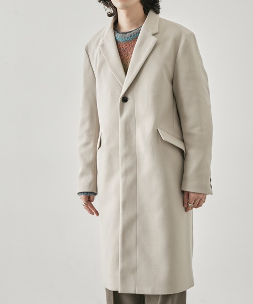 j.n.r.d(ジェー・エヌ・アール・ディー)の「j.n.r.d/チェスターコート(チェスターコート・メンズ・ブラック/ブルー/ベージュ系その他・L/LL/M/S)」の6枚目の写真