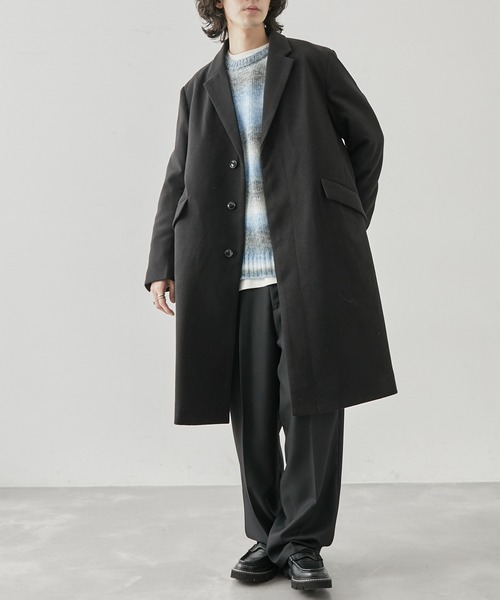 j.n.r.d(ジェー・エヌ・アール・ディー)の「j.n.r.d/チェスターコート(チェスターコート・メンズ・ブラック/ブルー/ベージュ系その他・L/LL/M/S)」の12枚目の写真