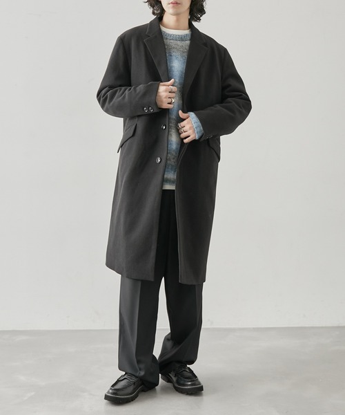 j.n.r.d(ジェー・エヌ・アール・ディー)の「j.n.r.d/チェスターコート(チェスターコート・メンズ・ブラック/ブルー/ベージュ系その他・L/LL/M/S)」の13枚目の写真