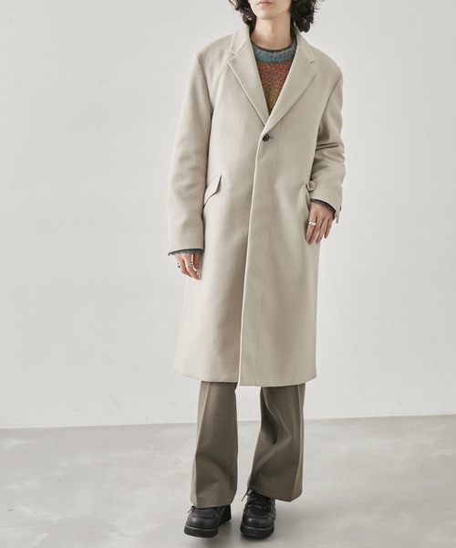 j.n.r.d(ジェー・エヌ・アール・ディー)の「j.n.r.d/チェスターコート(チェスターコート・メンズ・ブラック/ブルー/ベージュ系その他・L/LL/M/S)」の14枚目の写真