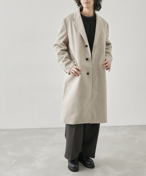 j.n.r.d(ジェー・エヌ・アール・ディー)の「j.n.r.d/チェスターコート(チェスターコート・メンズ・ブラック/ブルー/ベージュ系その他・L/LL/M/S)」の17枚目の写真