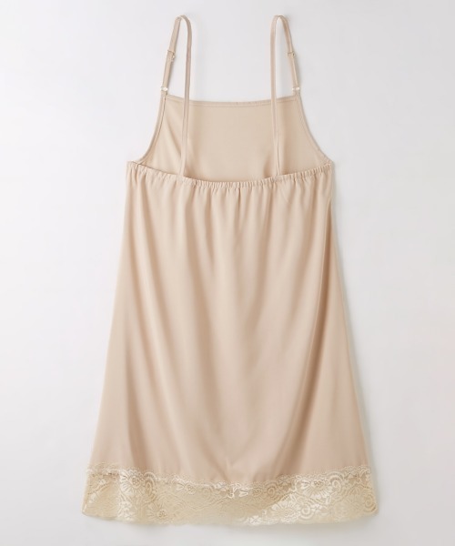 marun(マルン)の「<大きいサイズ> インナーワンピース marun(ワンピース・レディース・ベージュ/ブラック・L/LL/3L/4L/5L)」の4枚目の写真