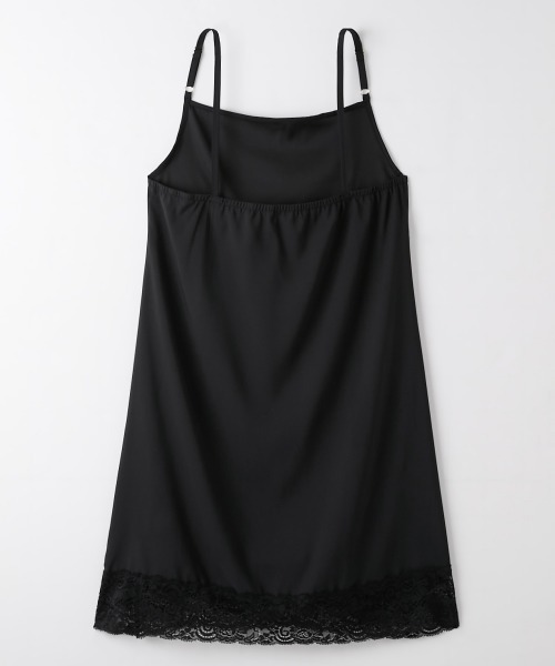 marun(マルン)の「<大きいサイズ> インナーワンピース marun(ワンピース・レディース・ベージュ/ブラック・L/LL/3L/4L/5L)」の7枚目の写真