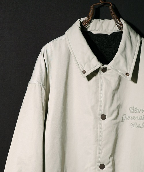 NUMBER (N)INE（ナンバーナイン）の「NUMBER (N)INE/ナンバーナイン SLIGHT SHEEN TWILL COACH JACKET（ナイロンジャケット・メンズ・ブラック/ライトグレー系・3/4/2）」の21枚目の写真