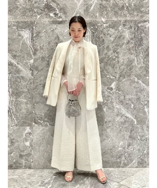 セール】【LOULOU WILLOUGHBY】パピヨンツイードオールインワン