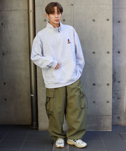 SPINNS（スピンズ）の「【ユニセックスで着用可能】裏起毛ハーフ