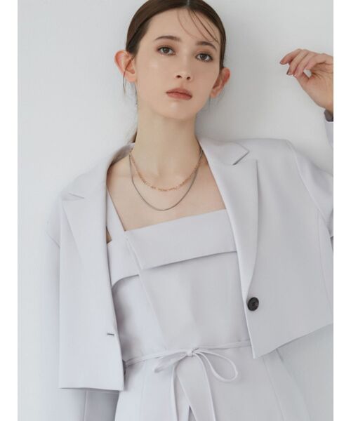 MURUA（ムルーア）の「ミックスチェーンネックレス（ネックレス・レディース・ゴールド/シルバー・FREE）」の7枚目の写真