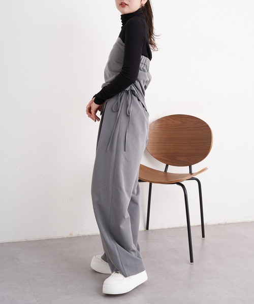 なお様 セットアップオールインワン 楽天市場】オールインワン風セットアップ サロペット 長袖 春 夏