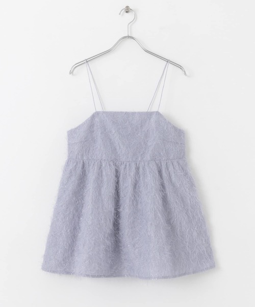 クラネ⭐フリンジキャミソール CLANE（クラネ）の「【CLANE/クラネ】FRINGE CAMISOLE ALL IN