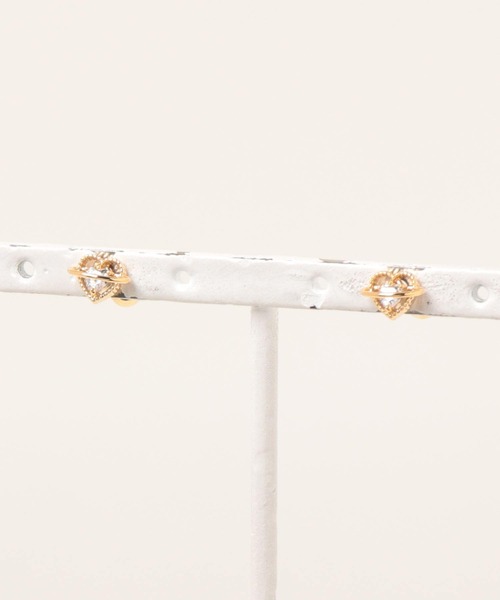 tone(トーン)の「【Peony/ピオニー】/サージカルステンレス 2種ハートモチーフピアス(ピアス(両耳用)・レディース・ゴールド系1/ゴールド系2/シルバー系2/その他2/その他1/シルバー系1・FREE)」の14枚目の写真