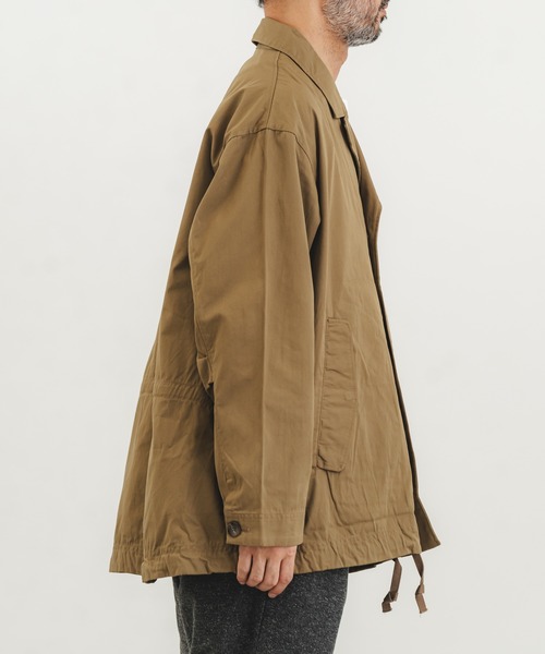 C/コーデュラブロークンツイルミリタリーテーラージャケット
