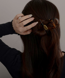 べっ甲」に該当するバレッタ/ヘアクリップファッション通販