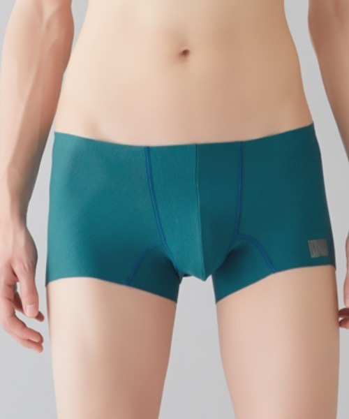 BODY WILD(ボディーワイルド)の「BODY WILD/ボディワイルド ボクサーパンツ AIRZ 腰ゴムがない解放感 ショートタイプ(ボクサーパンツ・メンズ・ブラック/ブルー系その他/ネイビー/ブルーグリーン・LARGE/MEDIUM/X-LARGE/SMALL)」の4枚目の写真