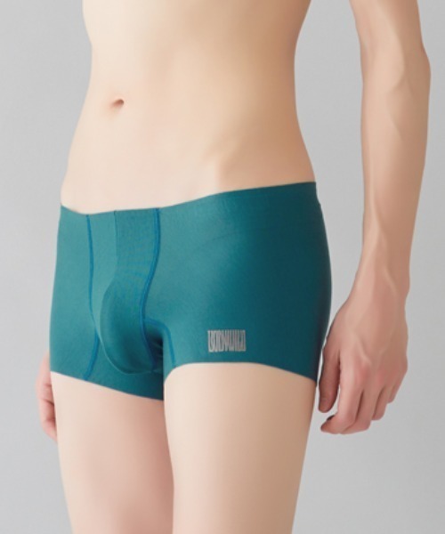 BODY WILD(ボディーワイルド)の「BODY WILD/ボディワイルド ボクサーパンツ AIRZ 腰ゴムがない解放感 ショートタイプ(ボクサーパンツ・メンズ・ブラック/ブルー系その他/ネイビー/ブルーグリーン・LARGE/MEDIUM/X-LARGE/SMALL)」の7枚目の写真