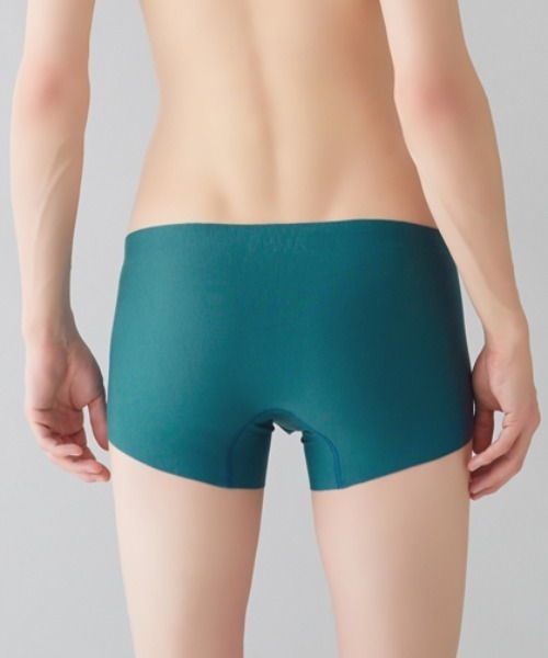 BODY WILD(ボディーワイルド)の「BODY WILD/ボディワイルド ボクサーパンツ AIRZ 腰ゴムがない解放感 ショートタイプ(ボクサーパンツ・メンズ・ブラック/ブルー系その他/ネイビー/ブルーグリーン・LARGE/MEDIUM/X-LARGE/SMALL)」の8枚目の写真