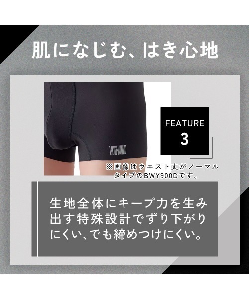 BODY WILD(ボディーワイルド)の「BODY WILD/ボディワイルド ボクサーパンツ AIRZ 腰ゴムがない解放感 ショートタイプ(ボクサーパンツ・メンズ・ブラック/ブルー系その他/ネイビー/ブルーグリーン・LARGE/MEDIUM/X-LARGE/SMALL)」の15枚目の写真