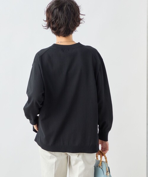 未使用！ノーリーズ　カーディガン セール】コットンVネックカーディガン（カーディガン/ボレロ