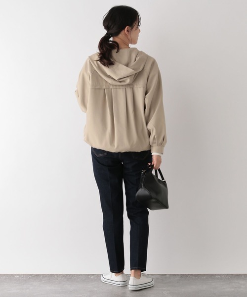 GLOBAL WORK（グローバルワーク）の「撥水軽やかマンパ/975889（マウンテンパーカー・レディース・カーキ/ベージュ/ブラック/アイボリー・M/L）」の19枚目の写真